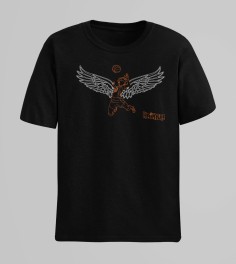 HAIKYUU - Hinata Sillohuette With Wings