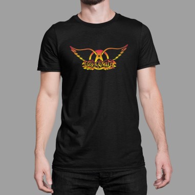 AEROSMITH - Logo Yellow Orange