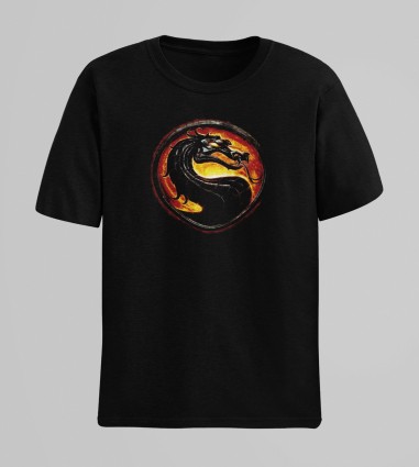 MORTAL KOMBAT - Logo Metalico